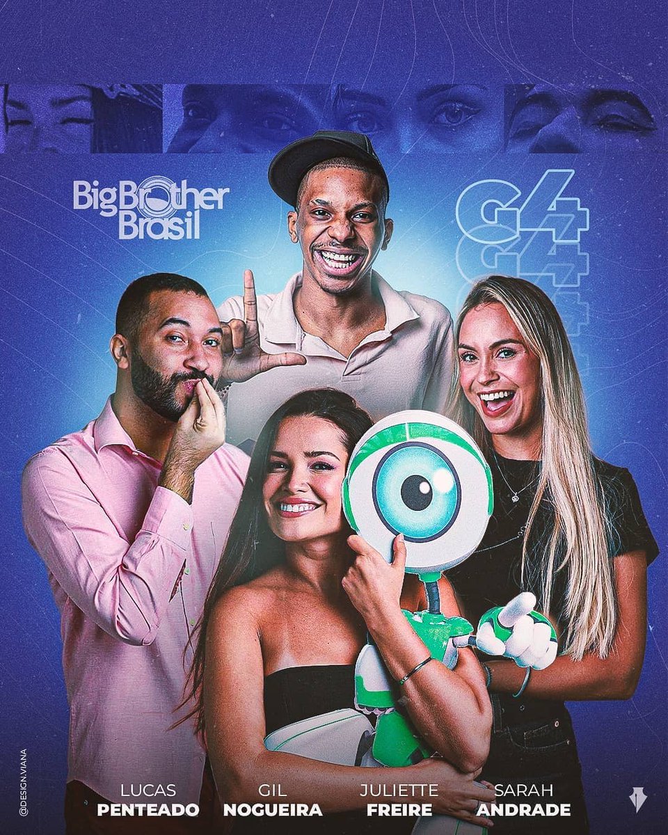 Gente, eles já tem torcida organizada, até montagem com os 4!!! Boninho, faça alguma coisa, não separe o G4!!! #BBB21