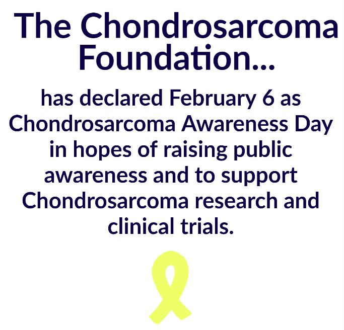 reininsarcoma's tweet photo. Wear yellow today to support chondrosarcoma research and awareness!
#chondrosarcomaawarenessday
#cswecare
@CS_Foundation1
https://t.co/ZiGiP7RhG8 https://t.co/qxZ4rGPkwx
