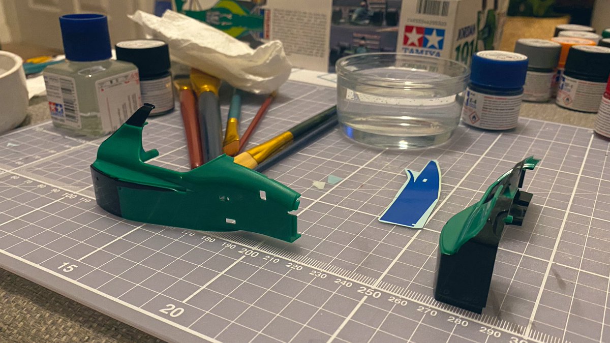 Work on the monocoque begins