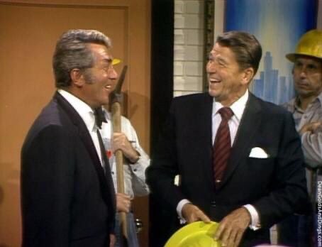 DeanaMartin's tweet photo. Remembering President Ronald Reagan on his birthday 👼 RIP
📷 Dean Martin with Bob Hope, John Wayne,, Ronald Reagan & Frank Sinatra https://t.co/Ce1U6JuS72
