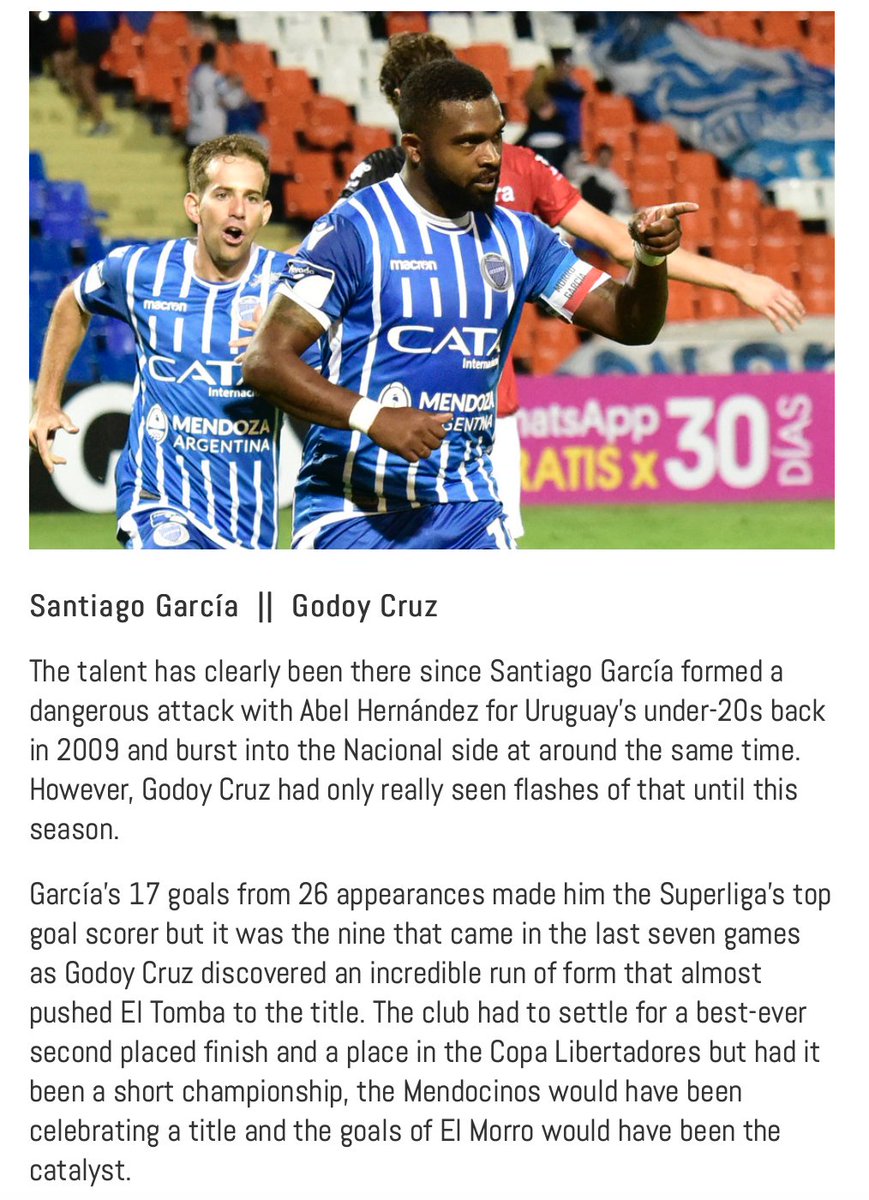 Golazo On Twitter Absolutely Tragic News Godoy Cruz Striker Santiago Garcia The 30 Year Old Was Undergoing Treatment For Depression Took His Life Such A Sad End For A Wonderfully Talented Footballer