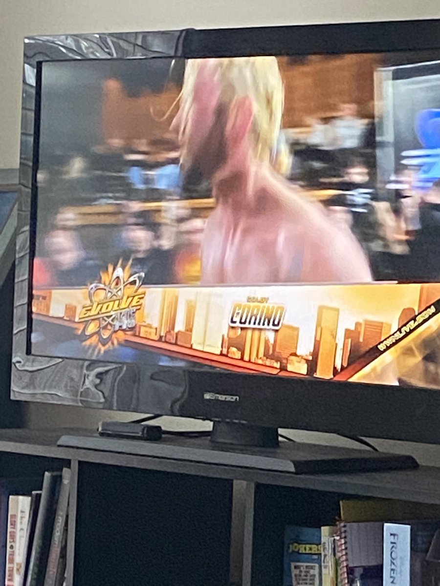 KINGCorino's tweet photo. So cool to turn on the @WWENetwork on a Saturday afternoon and see @ColbyCorino wrestling @JoeGacy . https://t.co/0wURtBRDJ2