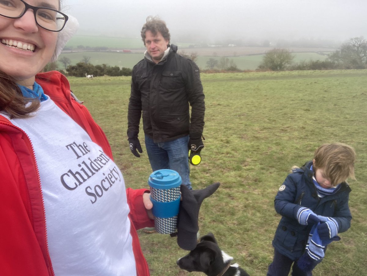 kit2kat's tweet photo. 2.5 miles and it only took us two hours π Puddles are just too good π Hoping you appreciate the view from Lyth Hill π€£ we did get a glorious βοΈburst at the halfway point #All4 #50milesinFeb Miles 7&8 (and some) @ChildSocChurch @childrensociety #ForSian https://t.co/D61i5d6zR7 https://t.co/Zum5tMPkf2