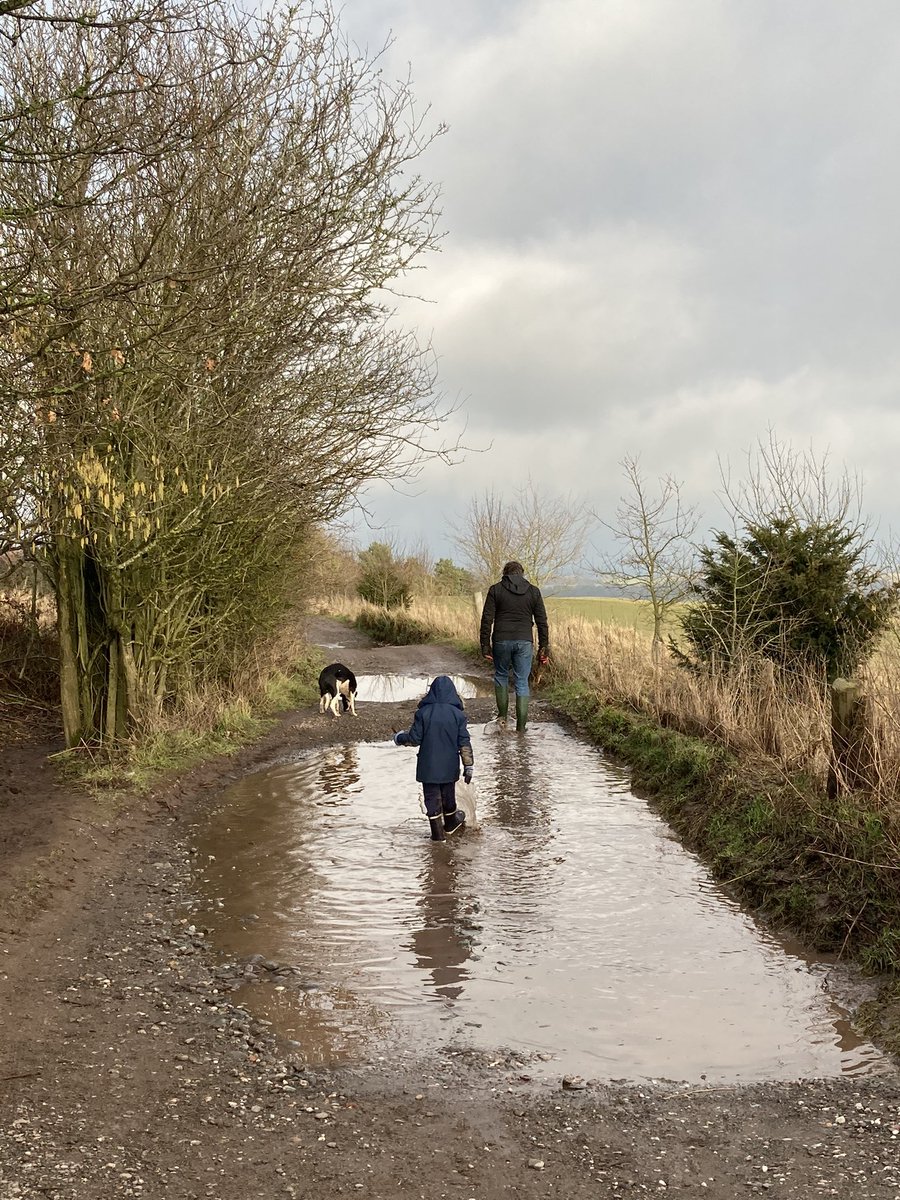 kit2kat's tweet photo. 2.5 miles and it only took us two hours π Puddles are just too good π Hoping you appreciate the view from Lyth Hill π€£ we did get a glorious βοΈburst at the halfway point #All4 #50milesinFeb Miles 7&8 (and some) @ChildSocChurch @childrensociety #ForSian https://t.co/D61i5d6zR7 https://t.co/Zum5tMPkf2