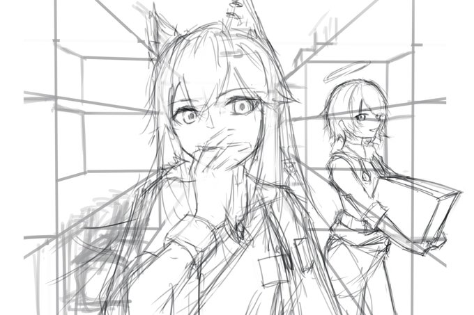顔の角度どっちにしようか… 