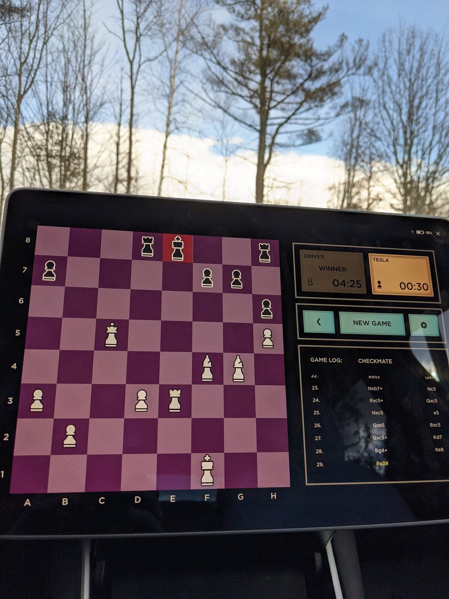 jtrajewski's tweet photo. Not today, Master Control Program, not today! 🥳🎉🎊 @elonmusk #QueensGambit https://t.co/vLSZbN6VFS