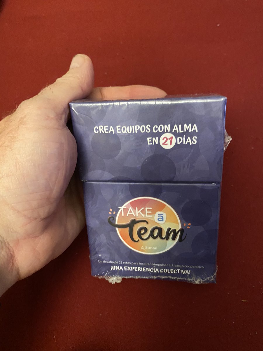 RoberiLuna's tweet photo. ¡Qué creativos estos de @GrupoAtman con su baraja para los equipos de las empresas! 
Innovando como siempre @josejuanagudo y sorprendiendo a todos. 
#equipos #coaching #liderazgo https://t.co/RYUax8V0ls
