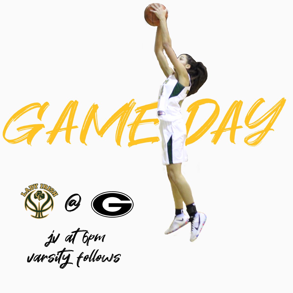 JV will play only 2 quarters. Varsity start time 6:45.