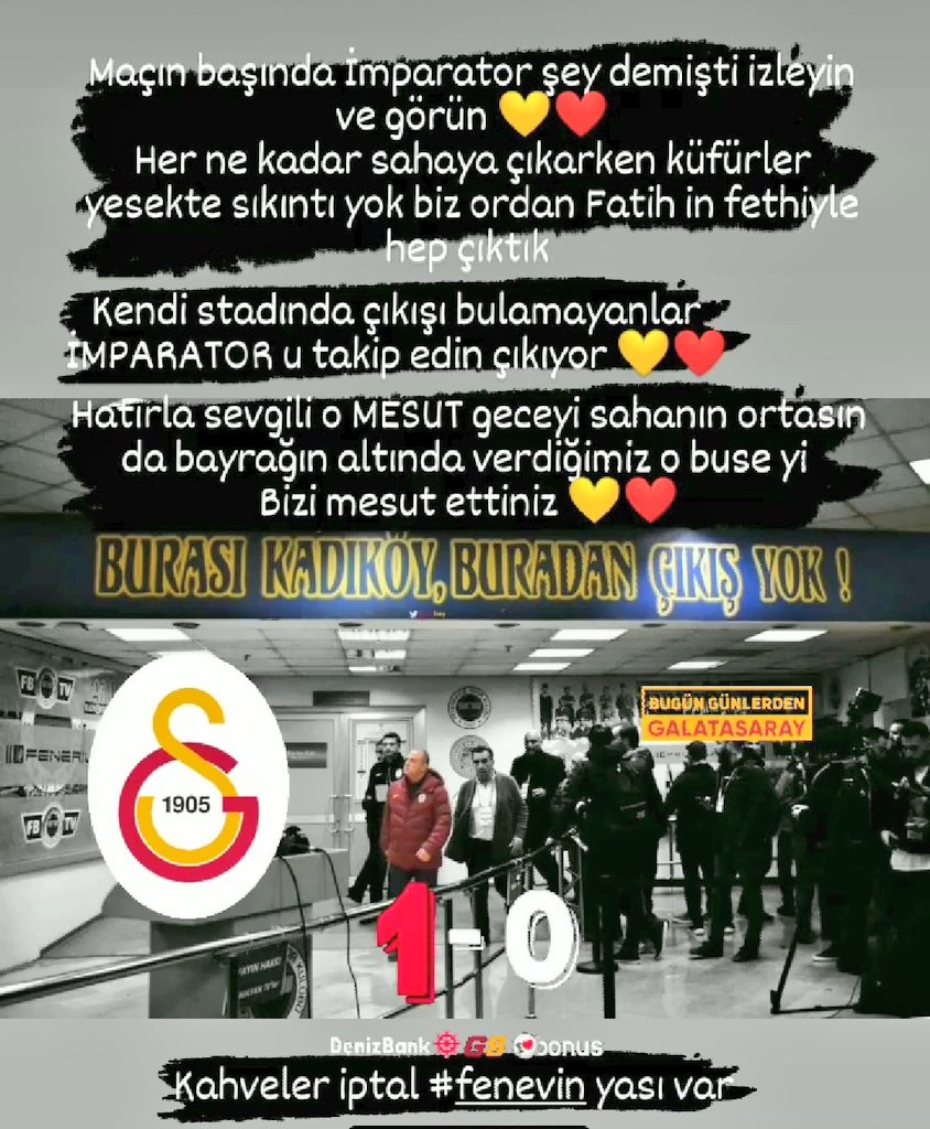 _zfrylmz's tweet photo. İmparator sözü dinleyeceksiniz 💛❤️
#
#FatihTerim 
#GalatasaraySK 
#Galatasarayınmacıvar 
#galatasaraybirhistakımıdır 
#imparator 
#fetih2021 https://t.co/9t9RIkGdYv