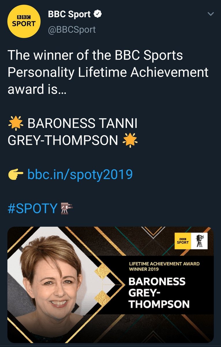 And of course my "close personal friend"  @Tanni_GT who owes *everything* to me