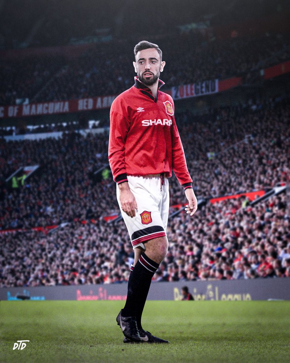 DesignerrDan's tweet image. Cantona-esque impact @B_Fernandes8
