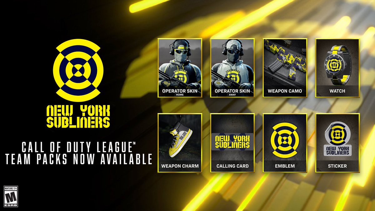 Clayster's tweet image. Giving away 2 @Subliners CDL Team Packs! 

All you gotta do is follow me and RT this tweet!