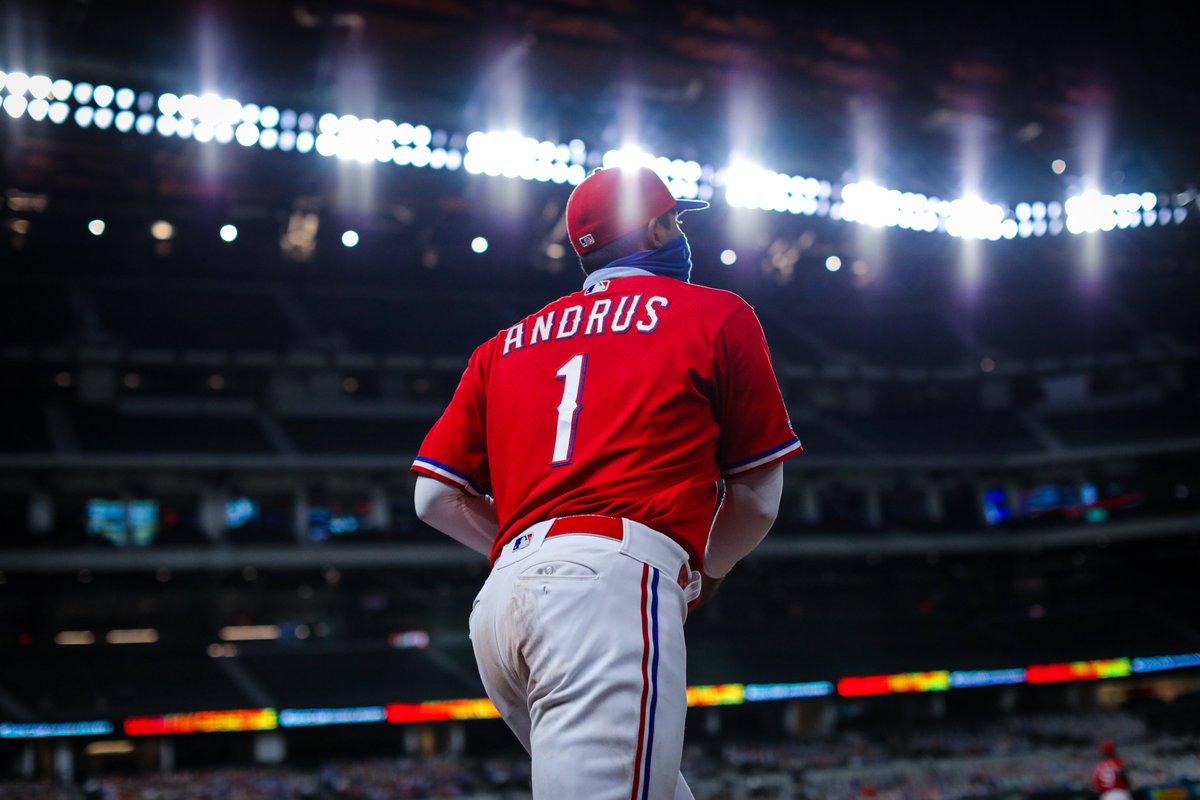 It has been a pleasure to watch you grow into the man you have become as a ballplayer, teammate, and father. You will 𝒇𝒐𝒓𝒆𝒗𝒆𝒓 be a part of the Rangers family.Thank you, Elvis... for everything. 