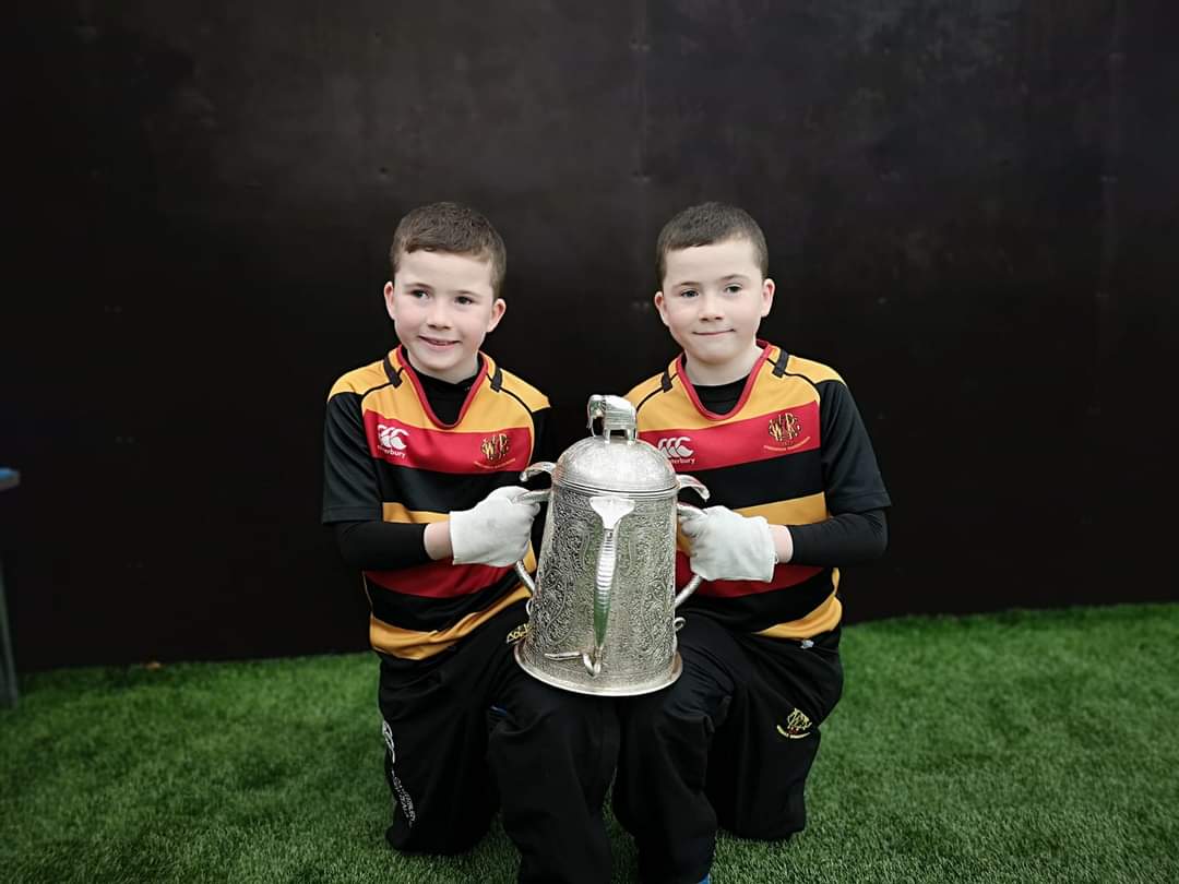 Happy house! Boys mentioned they could hear Rosie's wee voice singing "Scotland, Scotland" - she was right there with us watching the game - boys glad Scotland got to raise #CalcuttaCup - it's one of their future goals (but in a Scotland shirt!) #AsOne