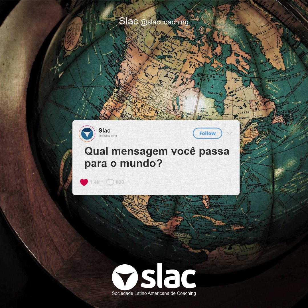 SLACCoaching's tweet image. Já parou para pensar qual a mensagem que você transmite diariamente para o mundo e qual resposta gostaria de ter?

Conte nos qual a sua mensagem aqui nos comentários.

#Slac #Treinamentos #Coaching #MensagemDoDia