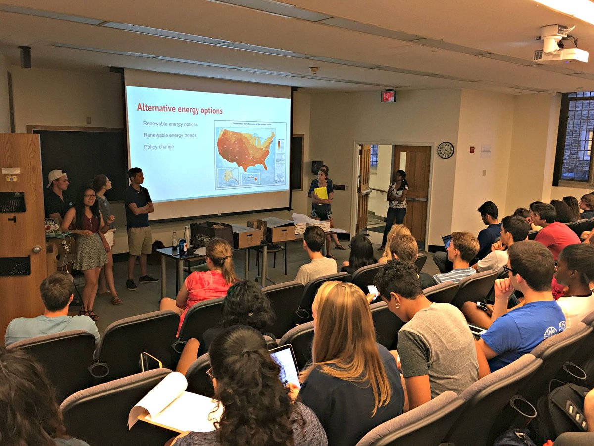 Even while working on dissertation research, I spent much of what little free time I had on climate activism at Duke with  @DukeClimate. Helped stop a new gas plant being built on campus. Resurrected + led Duke U divestment campaign which had been inactive for a couple yrs. (10)