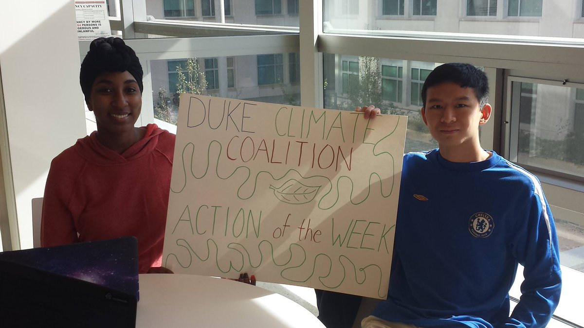 Even while working on dissertation research, I spent much of what little free time I had on climate activism at Duke with  @DukeClimate. Helped stop a new gas plant being built on campus. Resurrected + led Duke U divestment campaign which had been inactive for a couple yrs. (10)