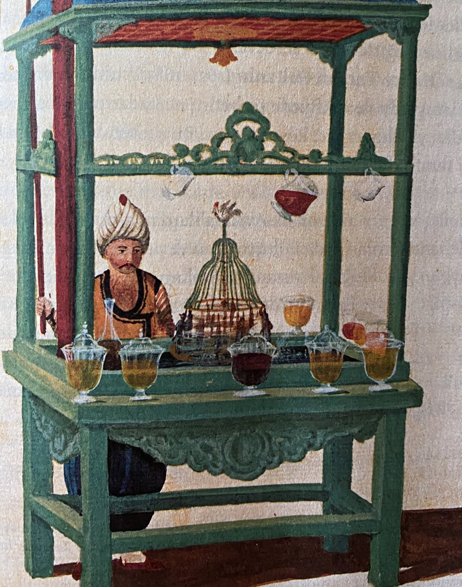 ciftpelin's tweet photo. #ŞifaNiyetine
Misafirlere şerbet ikram etmek Osmanlı’da yaygın bir gelenekti. Sultan II.Abdülhamid’in kızı Ayşe Osmanoğlu mevlit sonrası haremde  üzüm, nar ve naneli limonlu buzlu şerbetler ikram edildiğini anlatır. https://t.co/kkD9AKAqR5