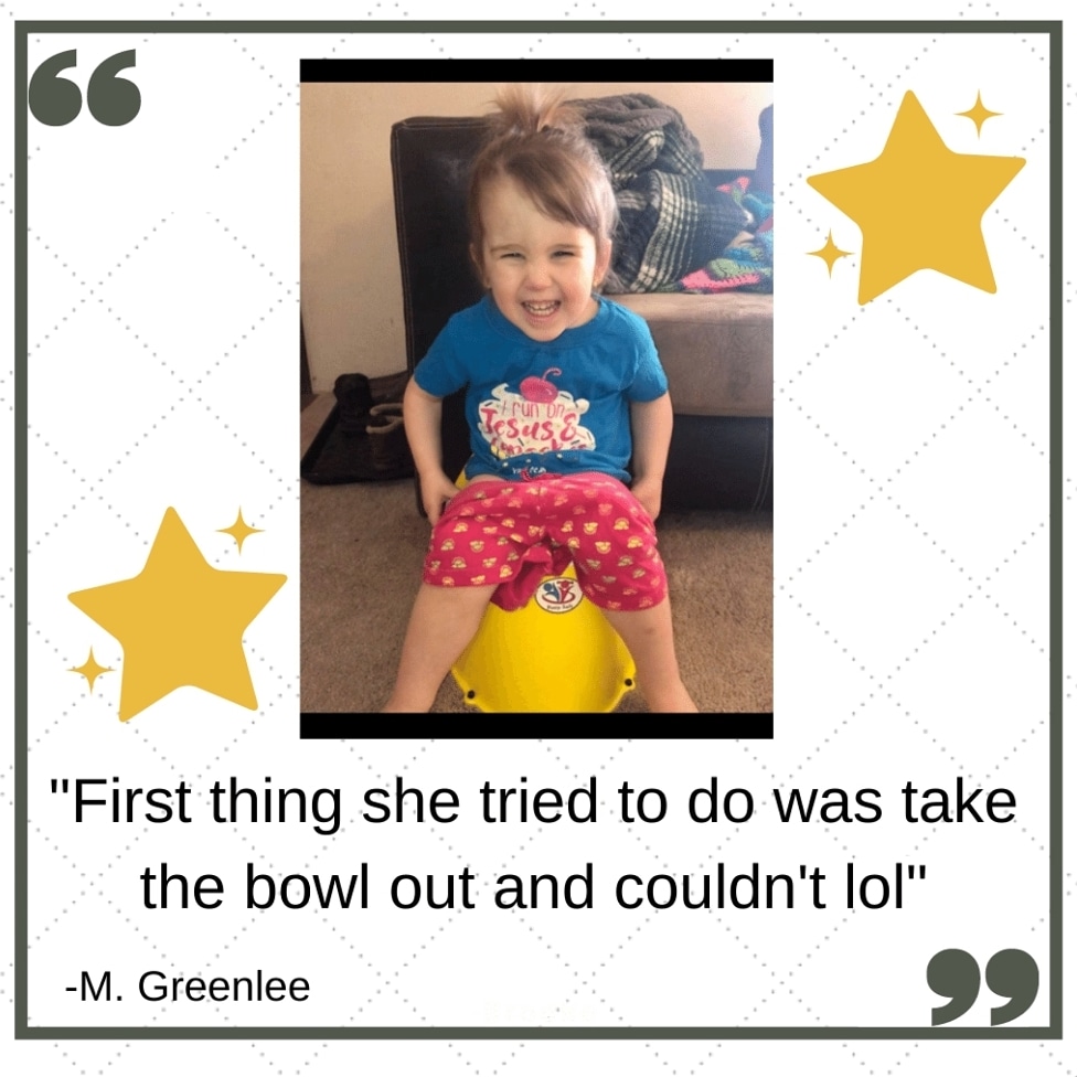 😍 We love this little smile! Her mama also loves the fact she couldn't get the wastebowl out of the base 🤣

Our child proof latch is easing the minds of parents everywhere potty training!

#pottytraining #pottytraininglife #pottytime #pottytrainingtips #pottytraining101