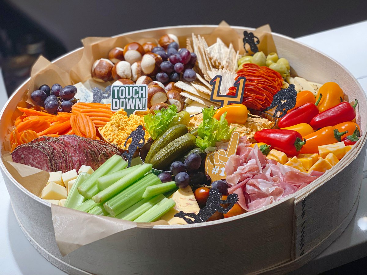 MtOlivePickles's tweet photo. HUT! HUT! HIKE! 🏈 Check out this #GameDay #SnackBoard by @boardsbydaniella! What #snacks are you going to enjoy during the big game tomorrow?

#MtOlivePickles #Pickles  #SnackTime  #Charcuterie #CharcuterieBoard #CheeseBoard #HalfTimeSnacks #GrazingBoards #GameTime https://t.co/W7c5w8ZtH9