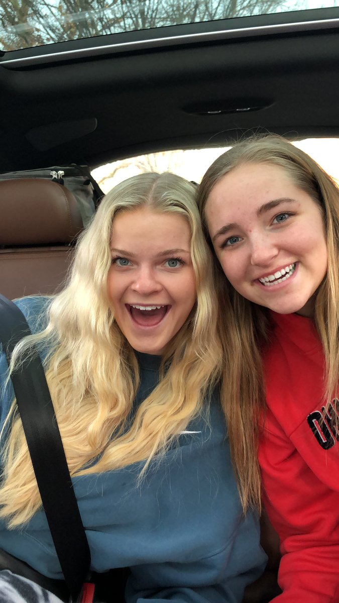 Going to Chicago for <a href="/BanditsDemarini/">Beverly Bandits</a> <a href="/DemariniBandits/">Beverly Bandits</a> practice with these two!  Wow- we won’t get to Batesville before I demand that we play the quiet game.
