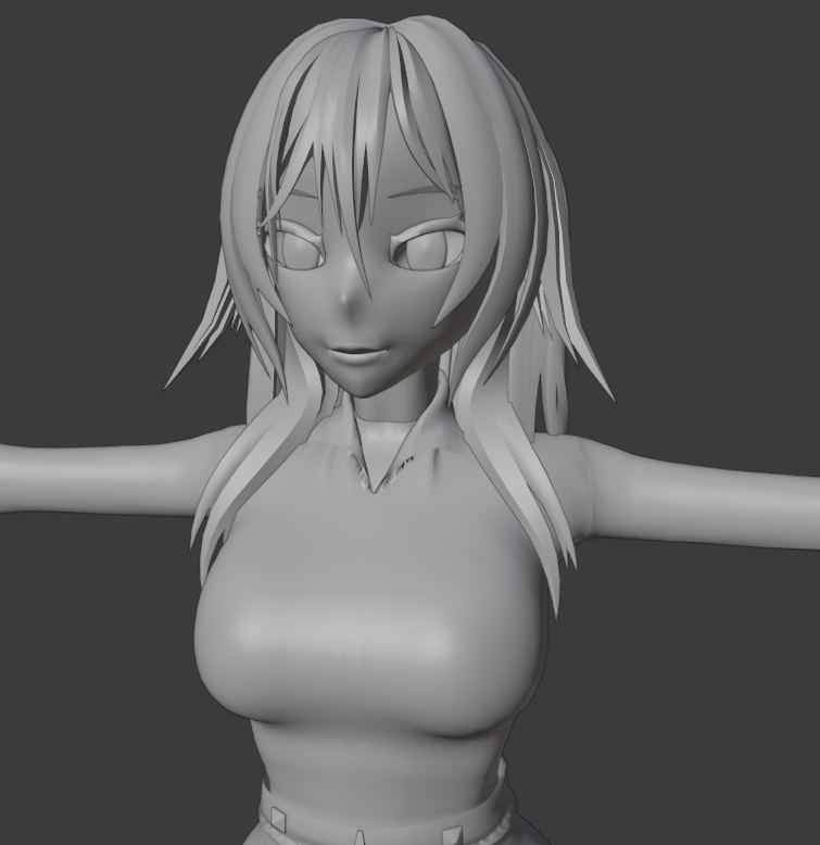 Vector_Lotus's tweet photo. A new model I am working on. I dont really have a direction for this character critique is welcomed!
Thanks to @AversionReality I used his flat modeling hair technique and the hair turned out amazingly well thanks!
#BNPR #Blender3d #gamedev #3Dartist #3danime #3dmanga #VRChat https://t.co/aDwWVErYrY