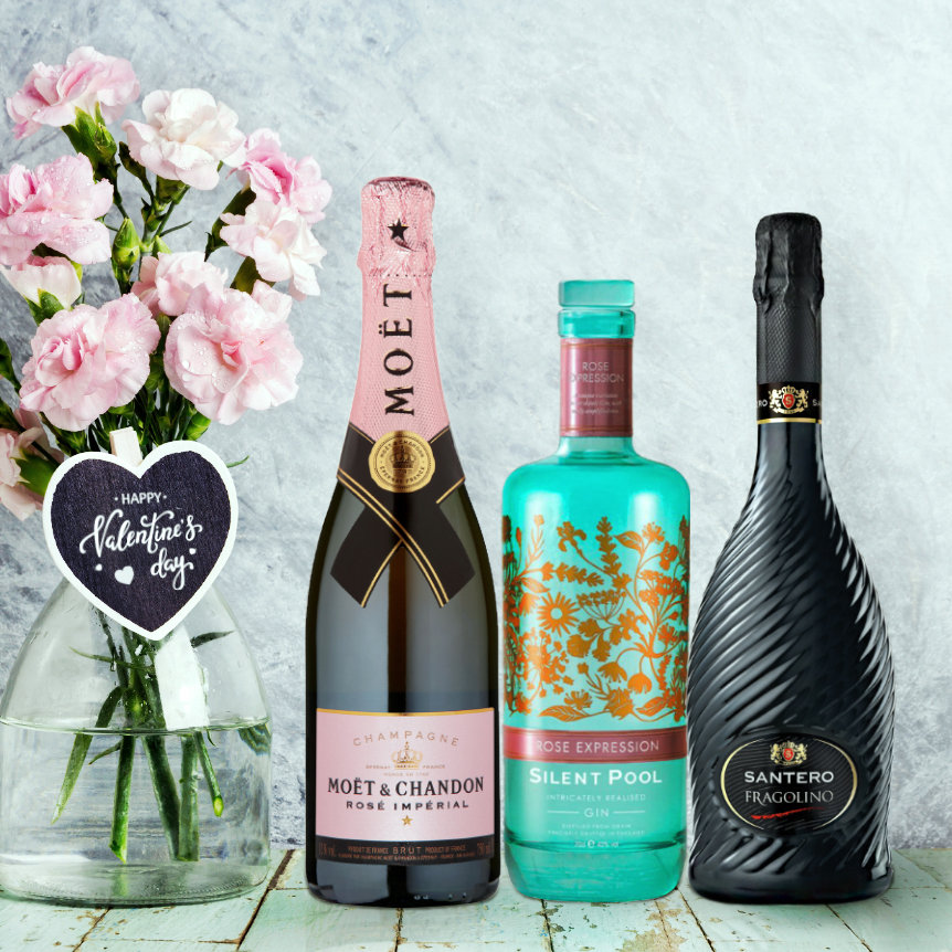 Whether Valentine's day is spent with your family, friends, partner or on zoom, celebrate with champagne, something pink or even something even more daring. Head over to our site to explore our hand-picked selection for him &amp; her #valentinesday