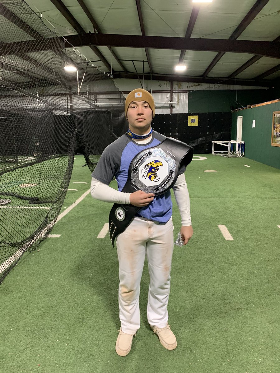 YellowJacket practice player of the week is <a href="/LandenFeimster/">Landen Feimster</a>. This ‘23 OF has a ton of pop in his bat and makes consistent hard contact. Expect great thing from him this year.#WFIPOIEIBAUM