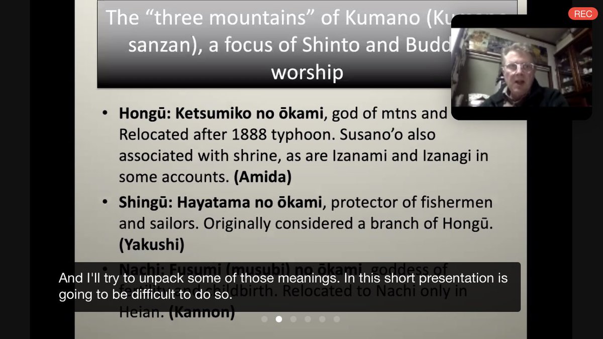 UVicMedi's tweet photo. Dr. Cody Poulton, @UVicPAAS Emeritus, explores the recent history of pilgrimage in the Kii region &amp; reasons behind the resurgence in hiking as a means to reconnect one with one’s own physical essence &amp; place in the natural world in "Kumano a la mode."
#uvicmedi2021 @UVicMEDI https://t.co/GG7uLGPHyx