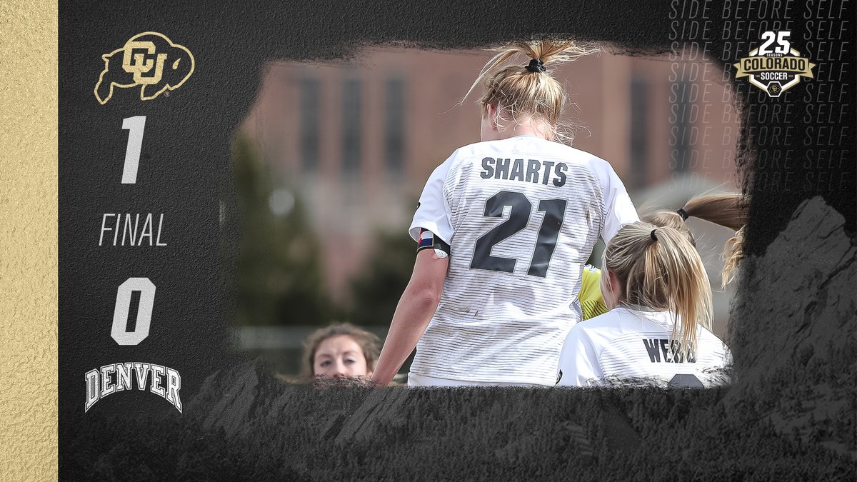 CUBuffsSoccer's tweet photo. Can't start much better than 1-0!

#SideBeforeSelf // #GoBuffs https://t.co/f4VP66k3SZ