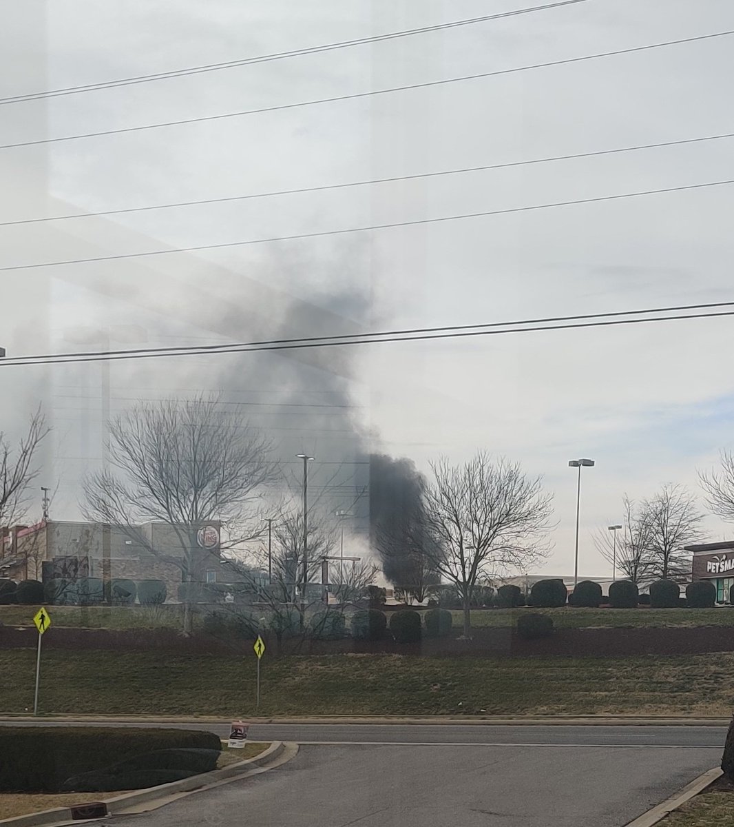 Smyrna fire behind 🎯 industrial blvd.
