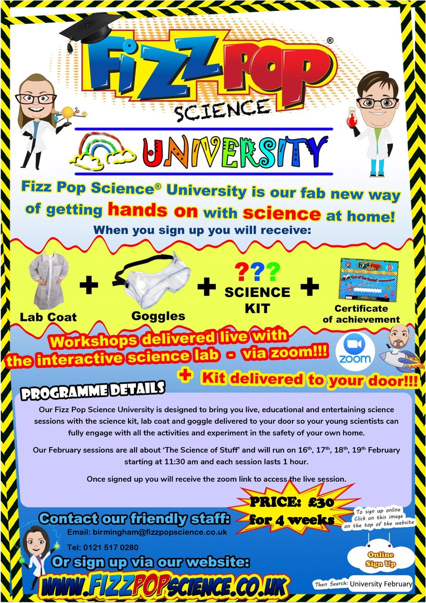 This February half term we are running our holiday camp but with a difference! To ensure the safety of our staff and children we will be running our session digitally so you will take part in the safety of your own home. All the equipment will be delivered to you to take part.