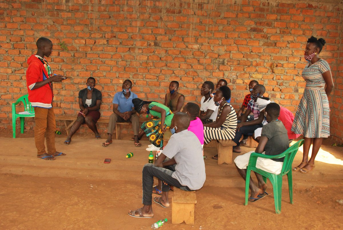 NankyaAidah5's tweet photo. Special thanks to @PEERTOPEERUG ,@JOYFORCHILDREN and @GNBU19 for the opportunity you gave me to equip young people of Kitayunjwa sub country-Kamuli with skills on how to end child marriage and teenage pregnancy https://t.co/6OEitUXJI6