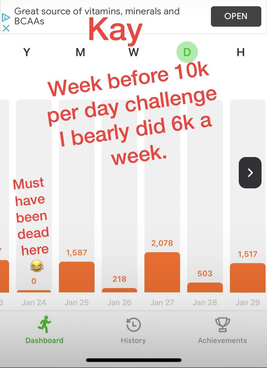 kay_baig's tweet photo. I appreciate the 10k steps per day challenge throughout February @cricketratan, prior to this, during lockdown I just sat and worked my day away. After a steady start I am hitting the target 10k ππ@capitalkidscric #gettingfittogether #FebruaryFitness #confession https://t.co/bSLZnzF7A2