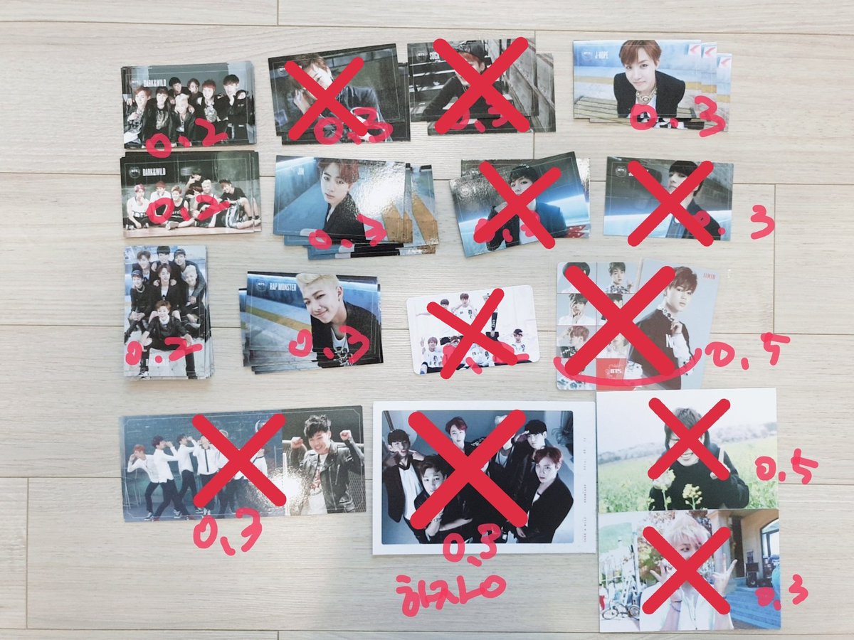 tikicria's tweet photo. BTS GOODS SALE #BTSsale #BTSgoods #BTS #btsphotocard
방탄 포카 양도 다크앤와일드 포카 아니쥬 포카
지민 JIMIN 정국 JK 진 JIN 석진 제이홉 Jhope 호석 슈가 SUGA 윤기 남준 RM 알엠 태형 뷔 V
#JIMIN #JIMINgoods #JIMINphotocard
pls send kakao : https://t.co/hU49sd8hmP https://t.co/VbQlpomxfz
