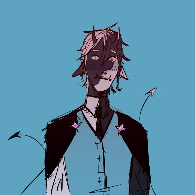 have a quick ranboo, i needed a break from studying lololol -kuro :') 