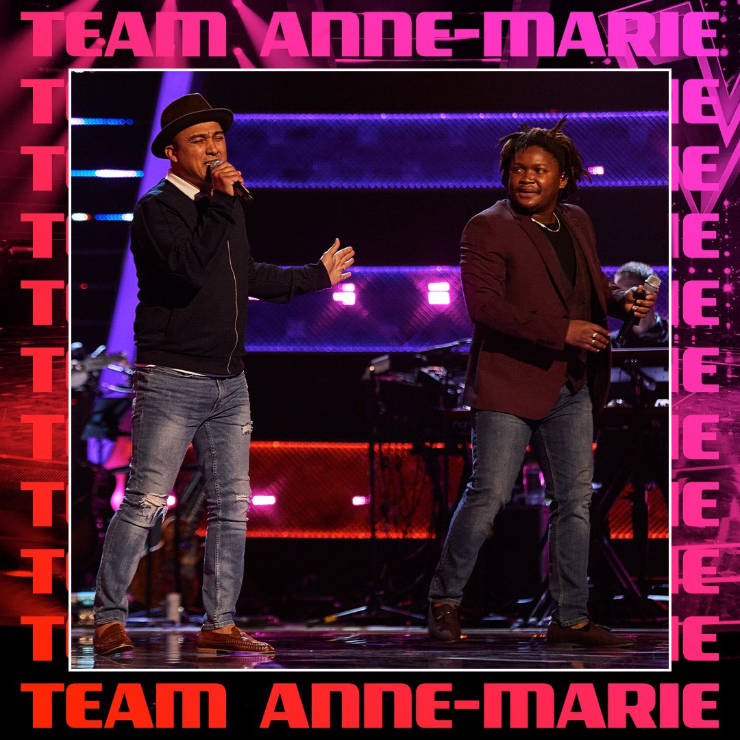 AnneMarie's tweet image. YES!!!! Pure joy!! Welcome to #teamannemarie Wayne &amp;amp; Morgan!!! @WayneandMorgan1 @thevoiceuk