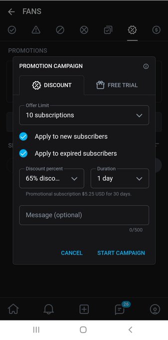 My OF is $5 for the next 10 people only!!  https://t.co/uy3rM8YB0J https://t.co/klkYMrebUP<a href="/tag/cassass"class="tags"><span>#cassass</span></a><a href="/tag/kleinoholics"class="tags"><span>#kleinoholics</span></a>