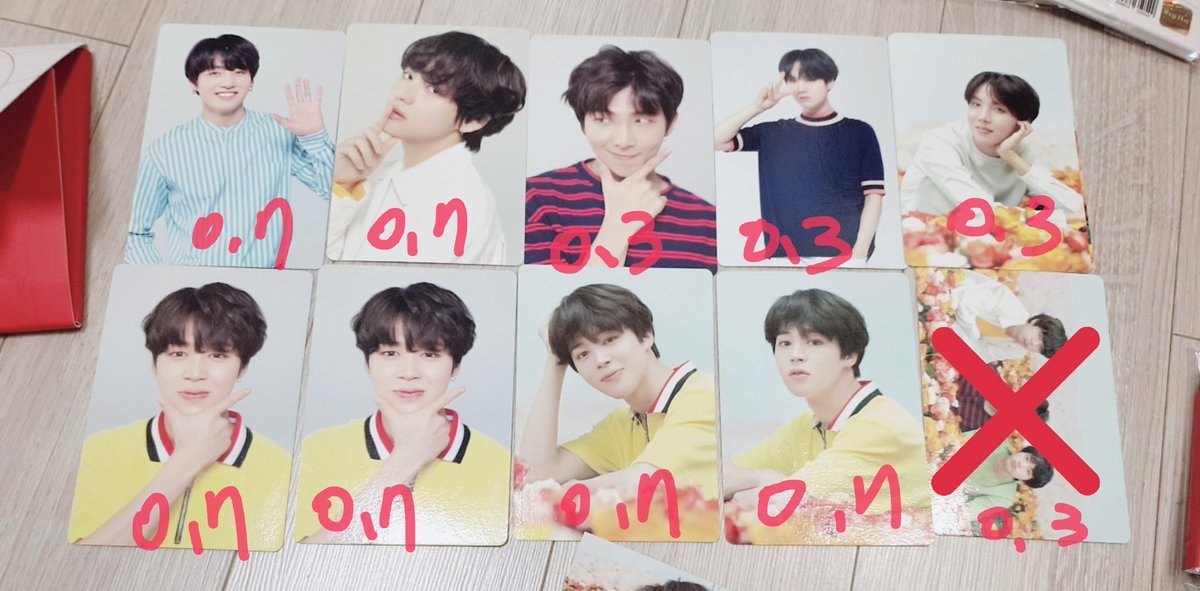 tikicria's tweet photo. BTS GOODS SALE #BTSsale #BTSgoods #BTS #btsphotocard
방탄 포카 양도 미니포카 양도 Mini photocard
인증❌배송비따로
지민 JIMIN 정국 JK 진 JIN 석진 제이홉 Jhope 호석 슈가 SUGA 윤기 남준 RM 알엠 태형 뷔 V
#JIMIN #JIMINgoods #JIMINphotocard
pls send kakao : https://t.co/hU49sd8hmP https://t.co/GmN4VmP9BG