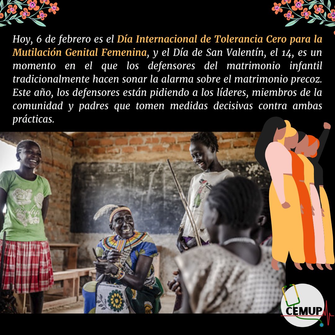 cemupifmsapa's tweet photo. 🌍No time for global inaction:
Día internacional de tolerancia cero con la Mutilación Genital Femenina ✋
Es una forma de discriminación hacia las mujeres, viola sus derechos humanos y NO tiene beneficios para la salud.
#EndFGM #GoCEMUPis #CEMUP #APEMCONIZATE https://t.co/jGuEu7aULk