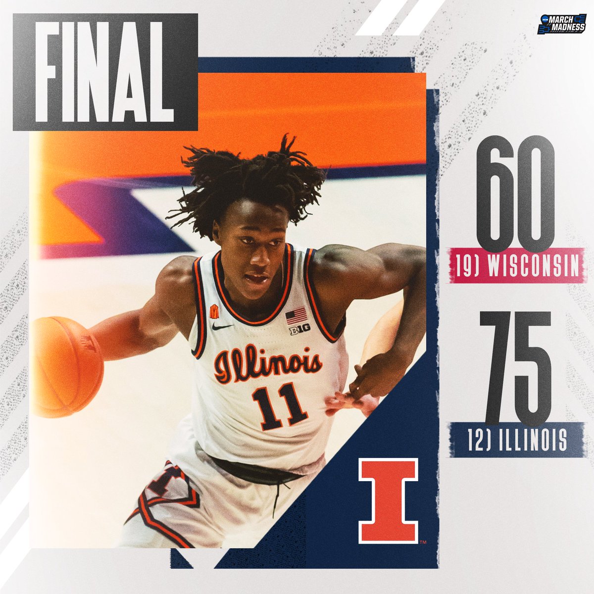NCAA March Madness (@marchmadnessmbb) on Twitter photo Fighting Illini roll on 💪
Ayo Dosunmu records the third triple-double in Illinois program history with 21pts, 12 Reb & 12 ast in the win over No. 19 Wisconsin! Fighting Illini roll on 💪
Ayo Dosunmu records the third triple-double in Illinois program history with 21pts, 12 Reb & 12 ast in the win over No. 19 Wisconsin!