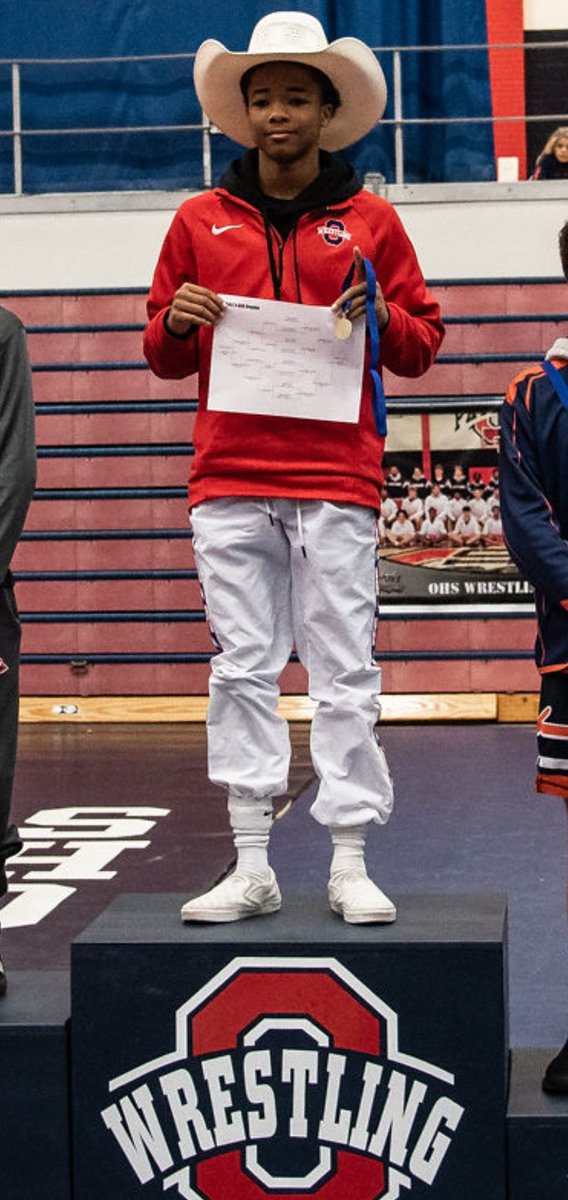 Pats_Wrestling's tweet photo. Congratulations! to @chastain_stokes he picked up his 115th win vs. the #5 ranked wrestler in his weight class today at the state duals. #stillwork2Bdone. #100winclub https://t.co/fxMK4BQybT