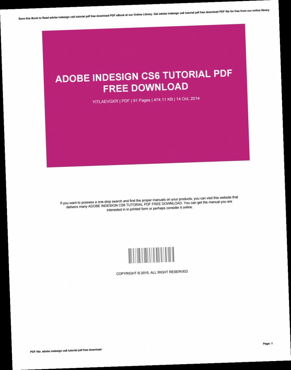 adobe indesign cs6 download full free