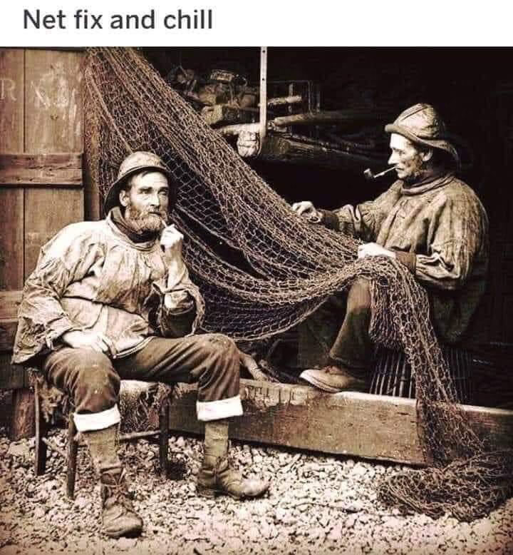 We don't know who originally made this but it made us chuckle on a dreary Saturday evening!