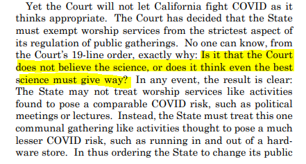 Hard to overstate how much Justice Kagan is just throwing up her hands and yelling "SCIENCE!"