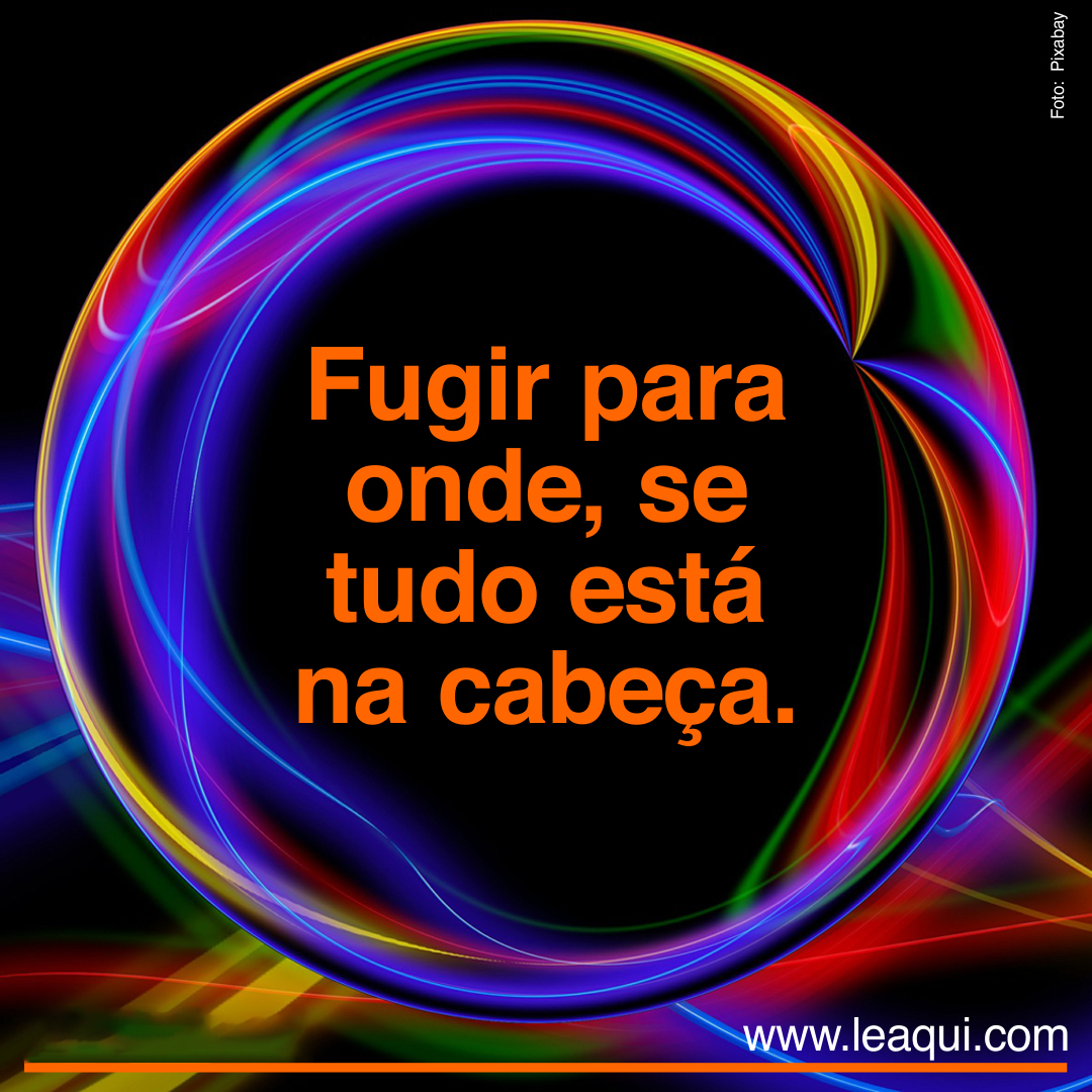 leaquioficial's tweet image. Fugir para onde, se tudo está na cabeça.

#leaqui #pensamento #poderdopensamento