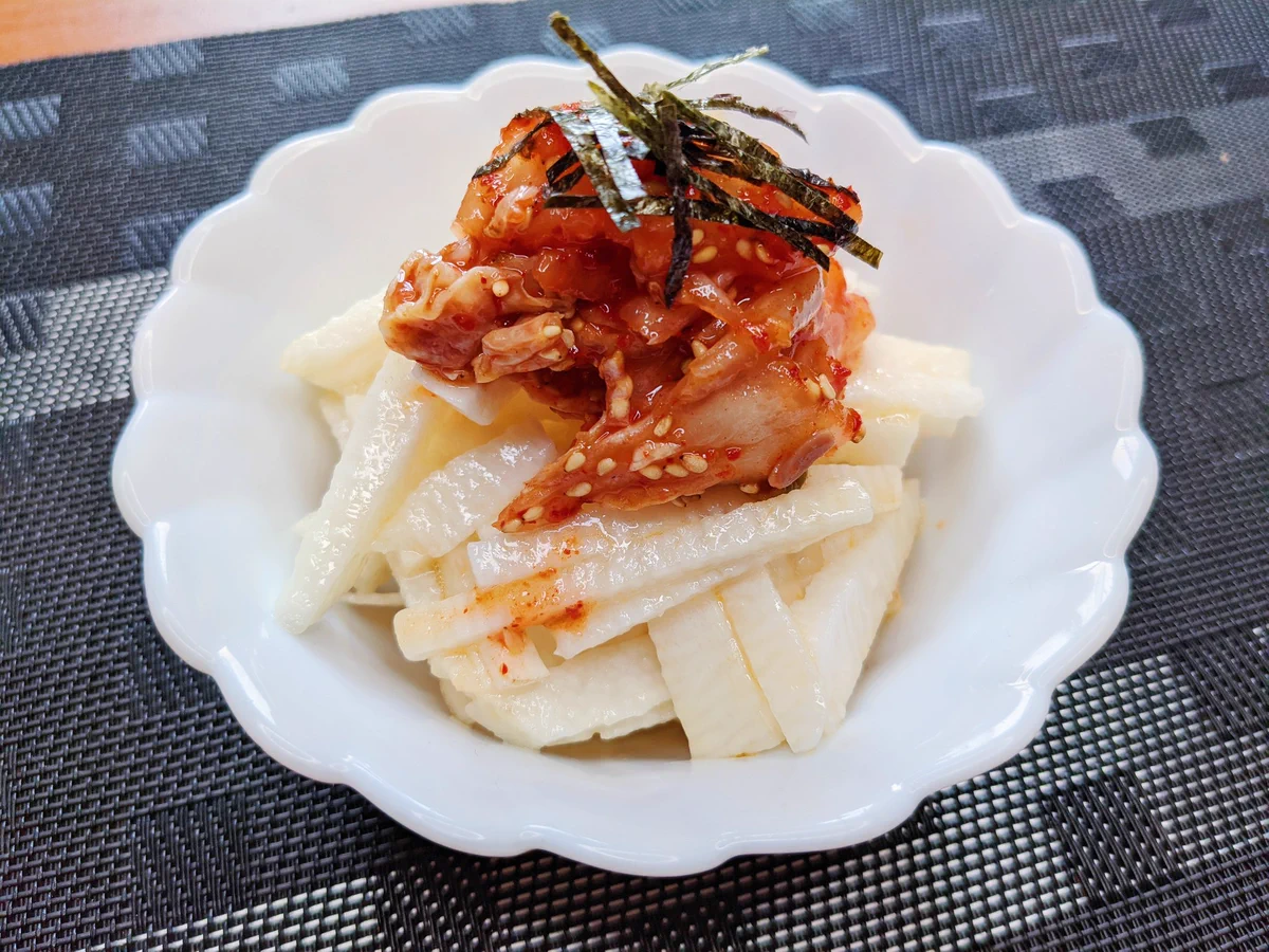 山芋とキムチを組み合わせれば絶品料理に！低カロリーだからダイエット中の人でも安心！