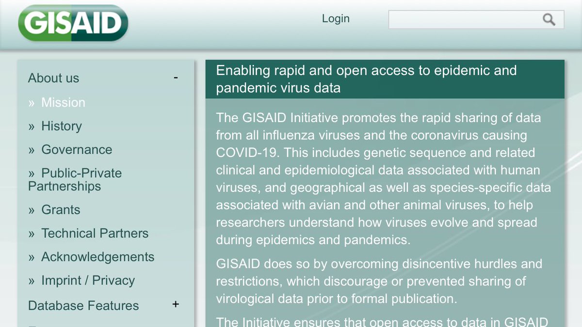 Research groups worldwide have been generating and openly sharing genomic data.  http://gisaid.org  is the main database that receives, curates, and now provides us access to nearly 10,000+ genomes submitted daily.I thank the  @GISAID team for their help in this endeavour.
