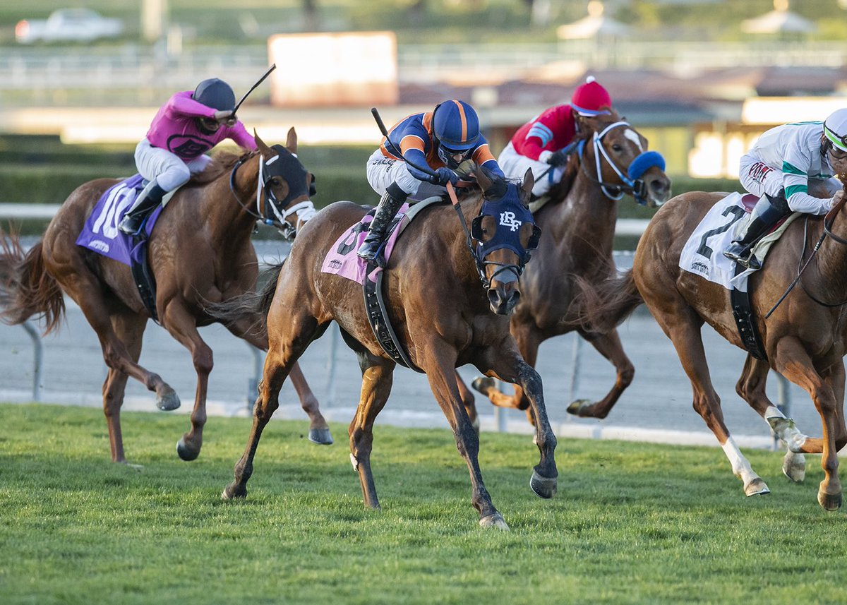 AGREETODISAGREE gets her maiden broken for <a href="/lrfracing/">Little Red Feather Racing</a> today <a href="/santaanitapark/">Santa Anita Park</a> for trainer <a href="/EurtonRacing/">Peter Eurton</a> and SUPER <a href="/_MGutierrez_/">Mario Gutierrez</a> Congrats to all the #SierraRacing partners. A <a href="/CraigRounsefell/">Boomer Bloodstock</a> purchase and named for the partnership by <a href="/BritneyEurton/">Britney Eurton</a> #LuckRunsFast #Runhappy