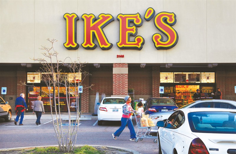 Ike's: Who remembers Ike's???? The only way to describe it is that it was bigger than Walgreens but smaller than a Target but had EVERYTHING YOU NEEDED including *some* foods in the refrigerated section. Ike's was DOPE.